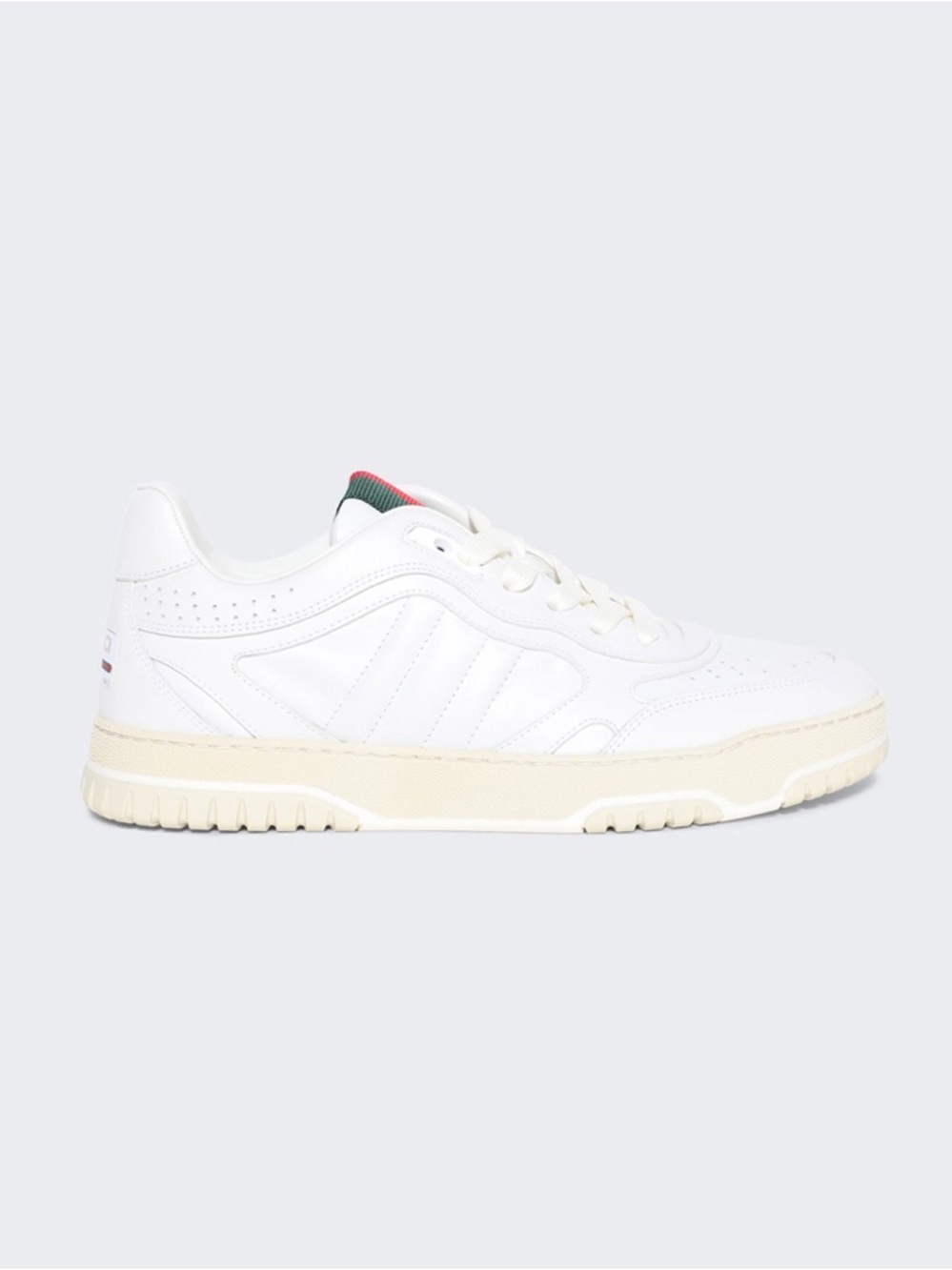 NWB GUCCI RE-WEB SNEAKERS WHITE LEATHER sz36 - Picture 2 of 13